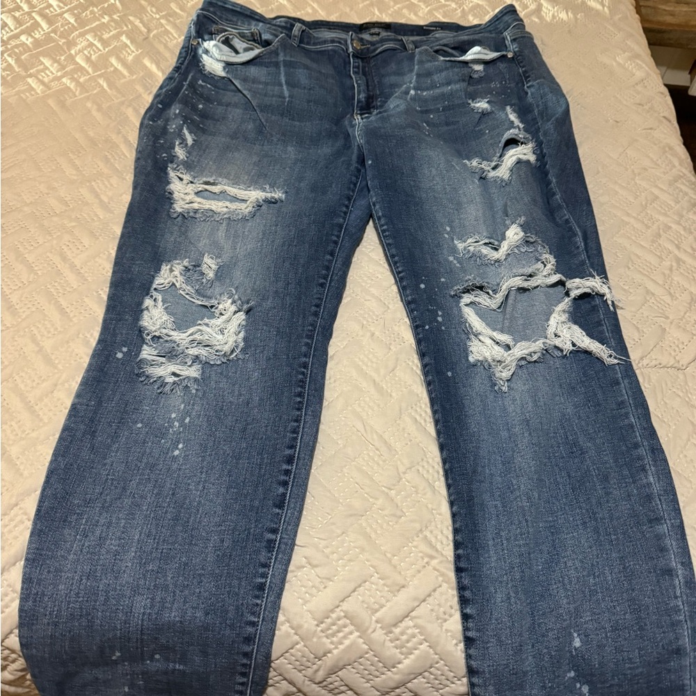 Distressed Judy Blue Jeans